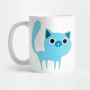 Blue Cat Mug